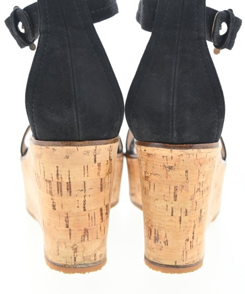 Gianvito Rossi（ジャンヴィトロッシ）サンダル 黒 サイズ:EU36(22.5cm位) レディース/2200684611105