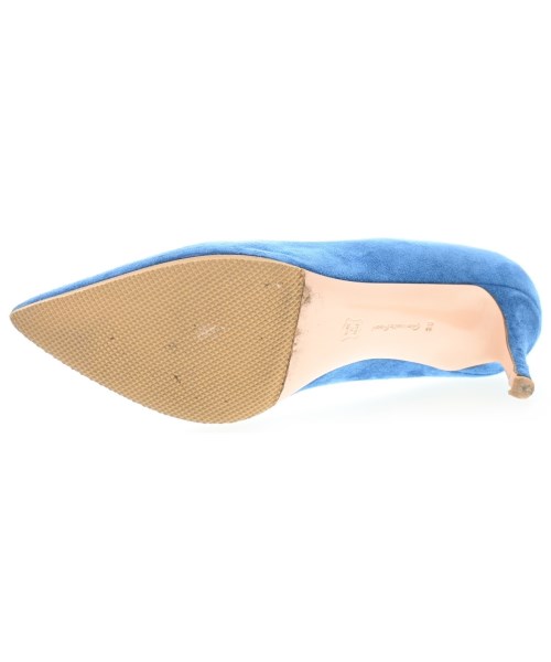 Gianvito Rossi（ジャンヴィトロッシ）パンプス 青 サイズ:EU38(24.5cm位) レディース/2200683237078