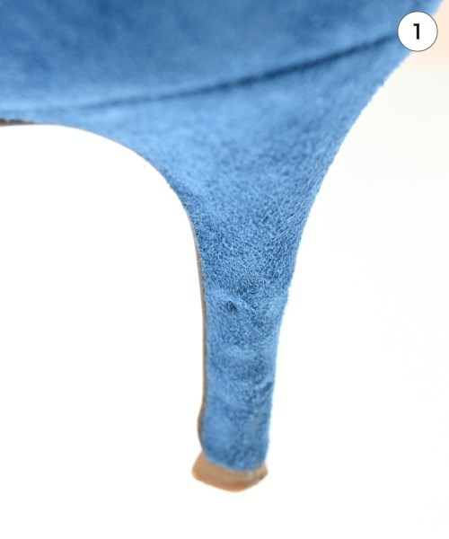Gianvito Rossi（ジャンヴィトロッシ）パンプス 青 サイズ:EU38(24.5cm位) レディース/2200683237078