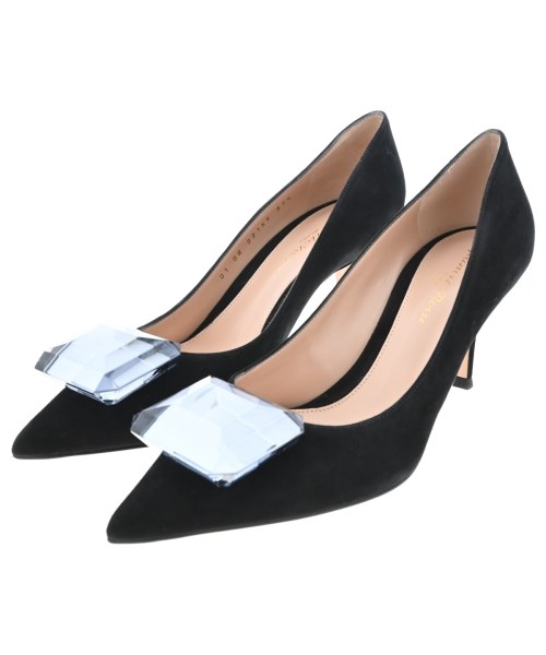 Gianvito Rossi(ジャンヴィトロッシ)パンプス 黒 サイズ:EU37 1/2(24cm位)/2200691605593