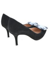 Gianvito Rossi（ジャンヴィトロッシ）パンプス 黒 サイズ:EU37 1/2(24cm位) レディース/2200691605593