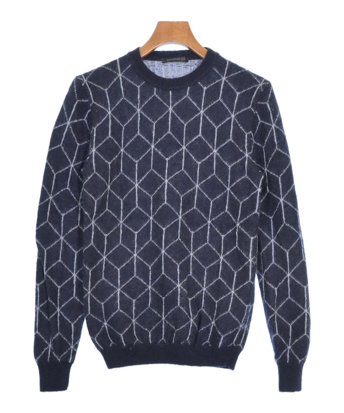 CHRISTOPHER KANE ニット・セーター XS 紺 【古着】【中古】【送料無料】 CHRISTOPHER KANE（クリストファーケイン）ニット・セーター 紺 サイズ