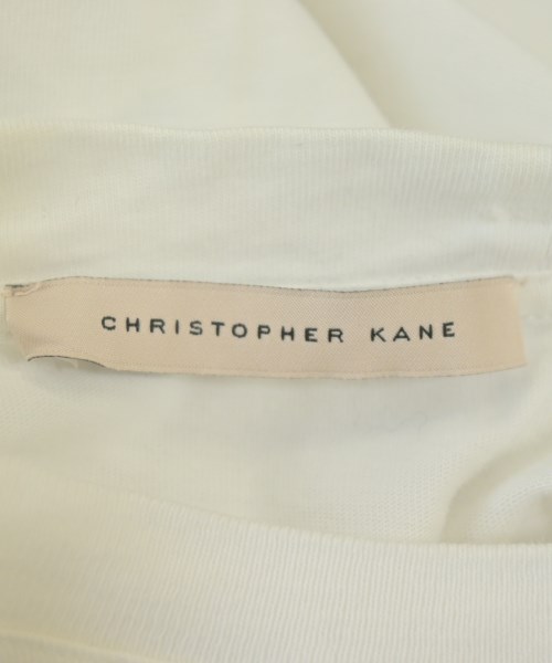 CHRISTOPHER KANE（クリストファーケイン）Tシャツ・カットソー 白 サイズ:XS メンズ/2200698934511