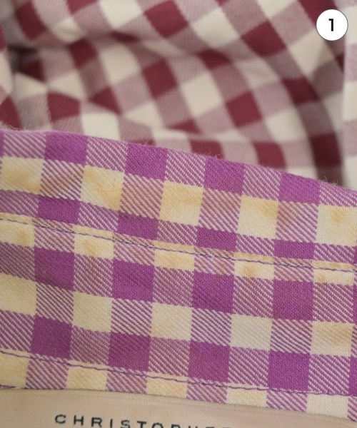 CHRISTOPHER KANE（クリストファーケイン）カジュアルシャツ 赤 サイズ:38(S位) レディース/2200654654040