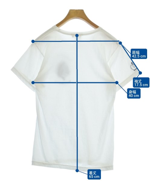 QUEENE AND BELLE（クィーンアンドベル）Tシャツ・カットソー 白 サイズ:S レディース/2200726817106