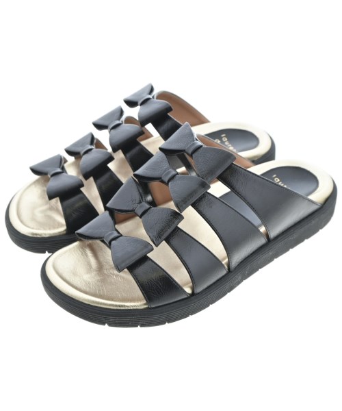 laurence decade(ローレンスディケイド)サンダル 黒 サイズ:EU37(23.5cm位)/2200635368607