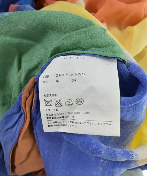 DANIELA GREGIS（ダニエラグレジス）カジュアルシャツ 赤 サイズ:F レディース/2200669183092