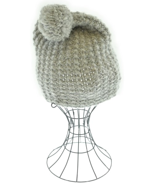 Muhlbauer（ミュールバウアー）ニットキャップ・ビーニー グレー サイズ:- レディース/2200647820063