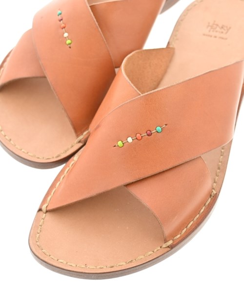 HENRY CUIR（アンリークィール）サンダル ベージュ サイズ:EU38(24.5cm位) レディース/2200610347818