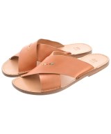 HENRY CUIR（アンリークィール）サンダル ベージュ サイズ:EU38(24.5cm位) レディース/2200610347818