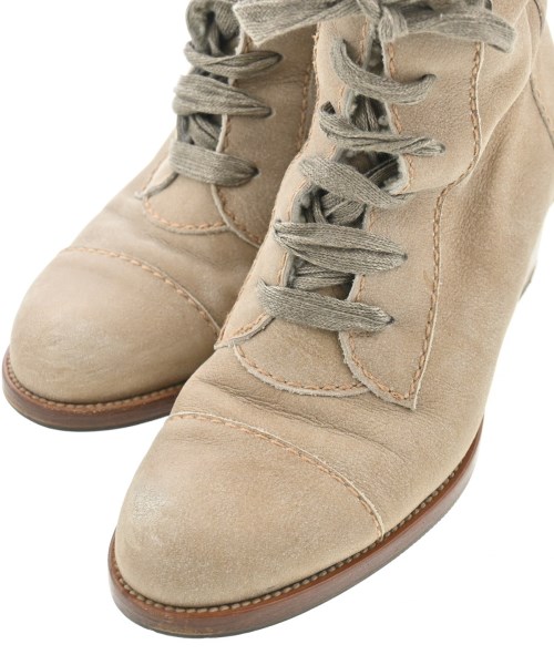 HENRY CUIR（アンリークィール）ブーツ ベージュ サイズ:EU37(23.5cm位) レディース/2200628347060