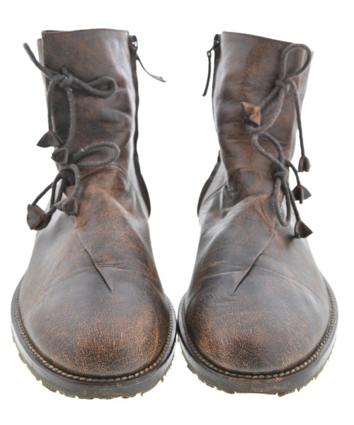 HENRY CUIR（アンリークィール）ブーツ 茶 サイズ:EU38(24.5cm位) レディース/2200618076062