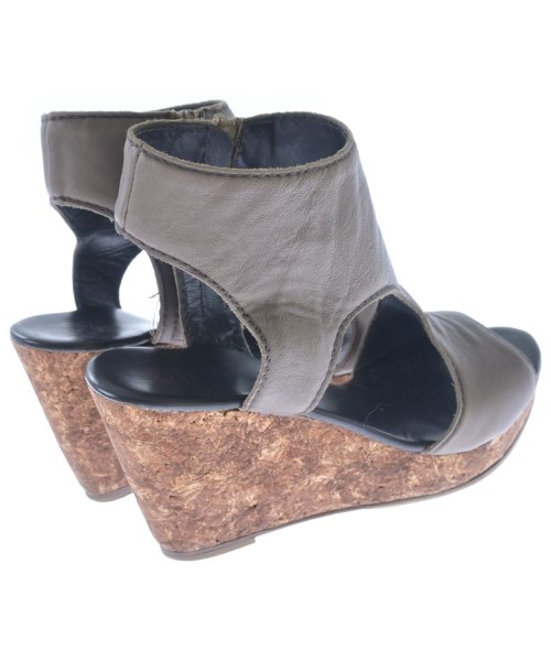 HENRY CUIR（アンリークィール）サンダル グレー サイズ:EU36 1/2(23cm位) レディース/2200699315111