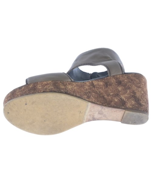HENRY CUIR（アンリークィール）サンダル グレー サイズ:EU36 1/2(23cm位) レディース/2200699315111