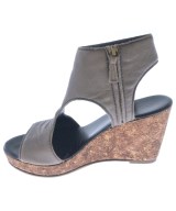 HENRY CUIR（アンリークィール）サンダル グレー サイズ:EU36 1/2(23cm位) レディース/2200699315111