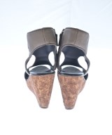 HENRY CUIR（アンリークィール）サンダル グレー サイズ:EU36 1/2(23cm位) レディース/2200699315111