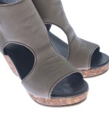 HENRY CUIR（アンリークィール）サンダル グレー サイズ:EU36 1/2(23cm位) レディース/2200699315111