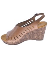 HENRY CUIR（アンリークィール）サンダル 茶 サイズ:EU36 1/2(23cm位) レディース/2200699315128