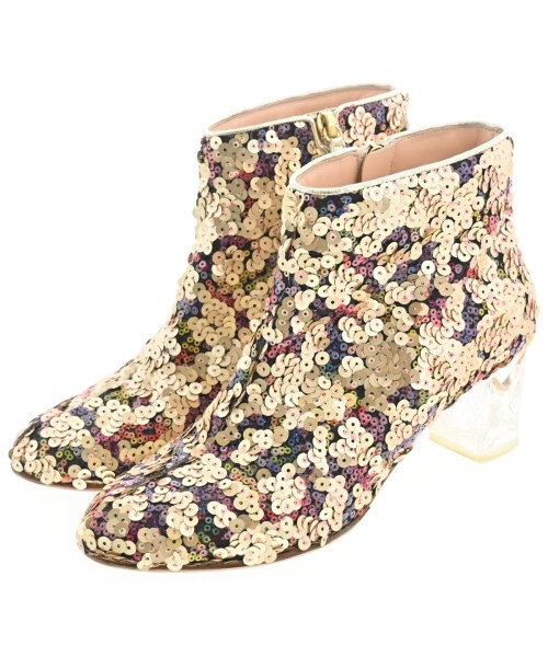 Rupert Sanderson(ルパートサンダーゾン)ブーティ ゴールド サイズ:EU38(24.5cm位)/2200672939402