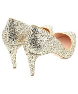 Rupert Sanderson（ルパートサンダーゾン）パンプス ゴールド サイズ:EU39(25.5cm位) レディース/2200655228219