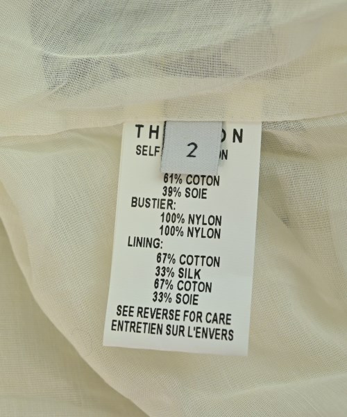 THAKOON（タクーン）ワンピース 白 サイズ:2(M位) レディース/2200729283052