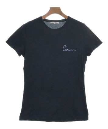 CARVEN カルヴェン　丸首フリルデザイン半袖スウェットカットソー　Tシャツ CARVEN カルヴェン丸首フリルデザイン半袖スウェットカットソーT
