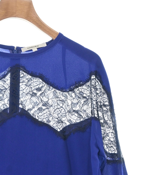 CARVEN（カルヴェン）ワンピース 青 サイズ:38(S位) レディース/2200389415039