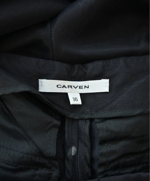 CARVEN カルヴェン スラックス 36(XS位) 黒なし生地の厚さ