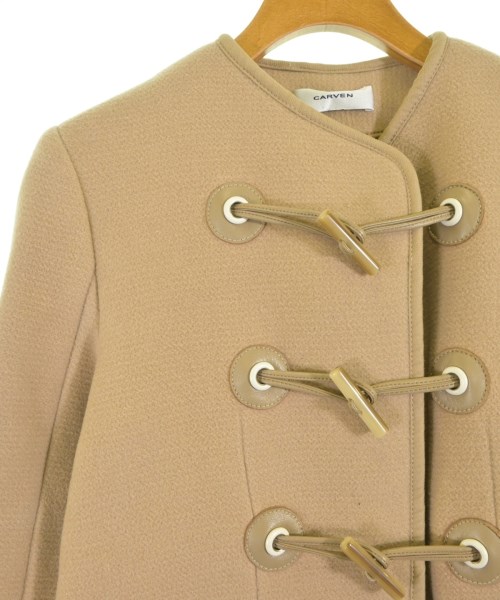 CARVEN（カルヴェン）ダッフルコート ベージュ サイズ:36(XS位) レディース/2200634108013