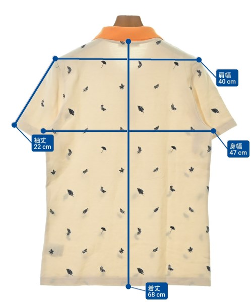 CARVEN（カルヴェン）ポロシャツ オレンジ サイズ:L メンズ/2200594329053