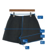 CARVEN（カルヴェン）ショートパンツ グレー サイズ:36(XS位) レディース/2200620635028