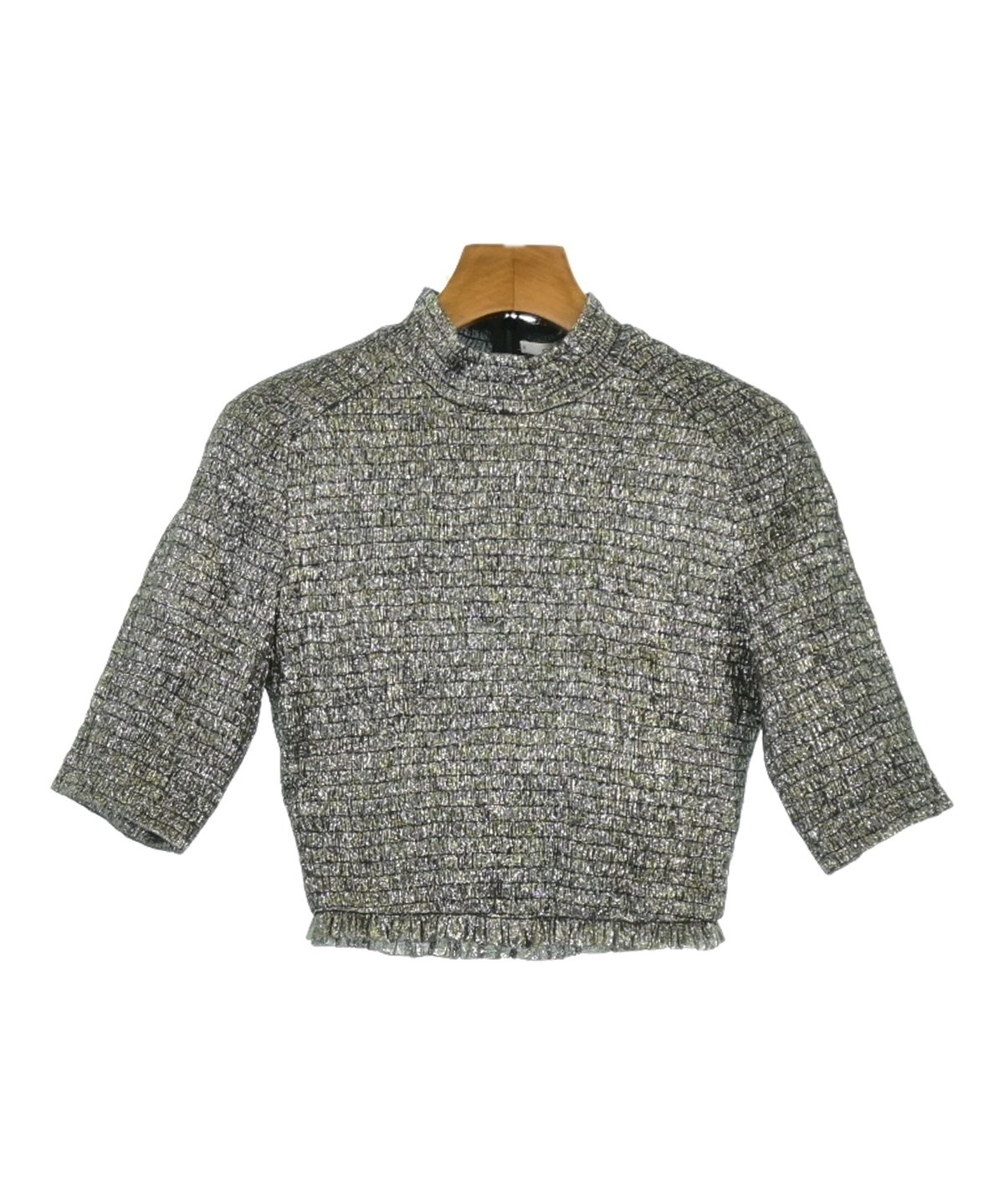 CARVEN（カルヴェン）ブラウス 黒 サイズ:36(XS位) レディース