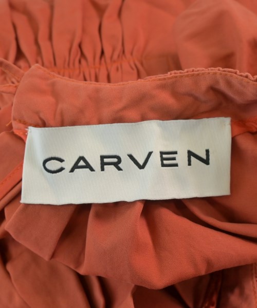 CARVEN（カルヴェン）ワンピース オレンジ サイズ:-(S位) レディース/2200642537072
