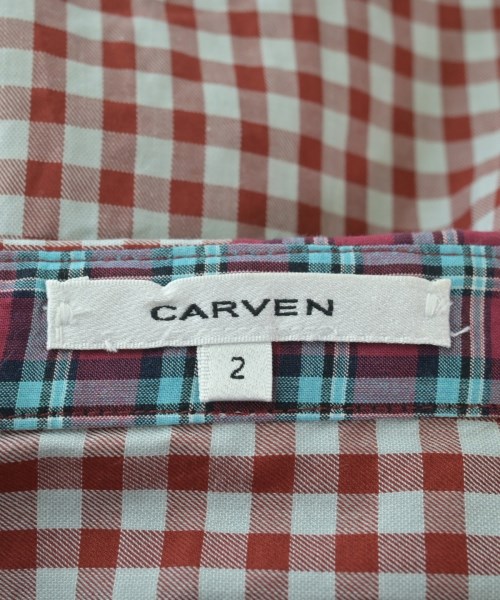 CARVEN（カルヴェン）カジュアルシャツ 赤 サイズ:2(M位) メンズ/2200632927784