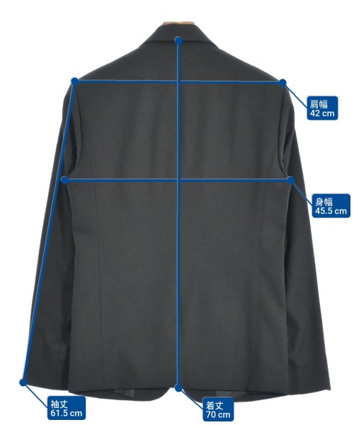 CARVEN（カルヴェン）ジャケット 黒 サイズ:44(S位) メンズ/2200614947045