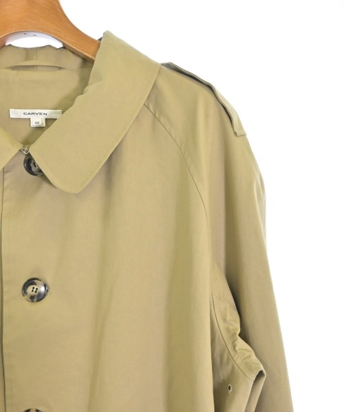 CARVEN（カルヴェン）ステンカラーコート ベージュ サイズ:48(L位) メンズ/2200614947076