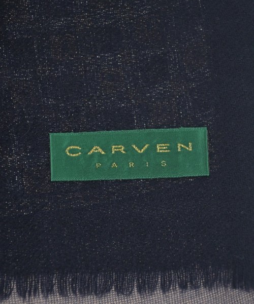 CARVEN（カルヴェン）マフラー 紺 サイズ:- レディース/2200626576028