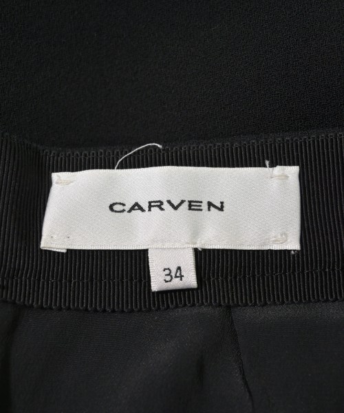 CARVEN（カルヴェン）ミニスカート 黒 サイズ:34(XXS位) レディース/2200628435064