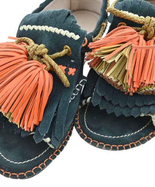 CARVEN（カルヴェン）サンダル 緑 サイズ:EU37(23.5cm位) レディース/2200628449092