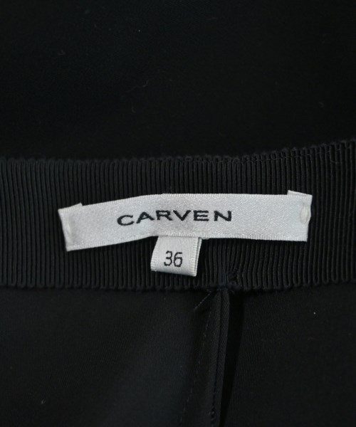 CARVEN（カルヴェン）ひざ丈スカート 黒 サイズ:36(XS位) レディース/2200631393115