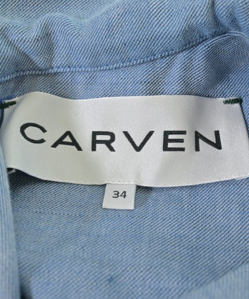 CARVEN（カルヴェン）カジュアルシャツ 青 サイズ:34(XXS位) レディース/2200610929052