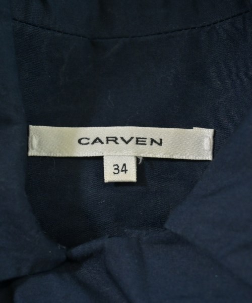 CARVEN（カルヴェン）カジュアルシャツ 紺 サイズ:34(XXS位) レディース/2200610929076