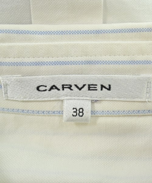CARVEN（カルヴェン）カジュアルシャツ 白 サイズ:38(S位) メンズ/2200619500054