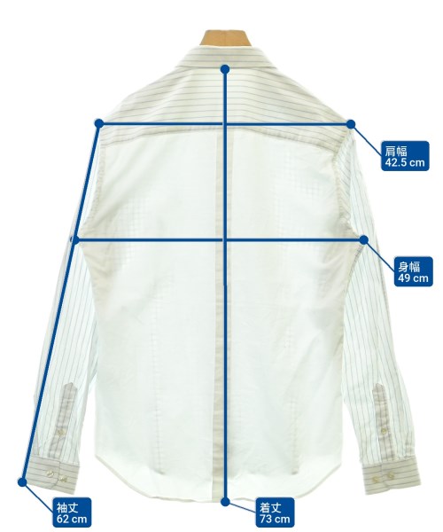 CARVEN（カルヴェン）カジュアルシャツ 白 サイズ:38(S位) メンズ/2200619500054