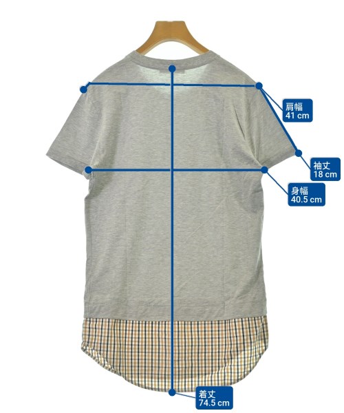 CARVEN（カルヴェン）Tシャツ・カットソー グレー サイズ:S レディース/2200669608199