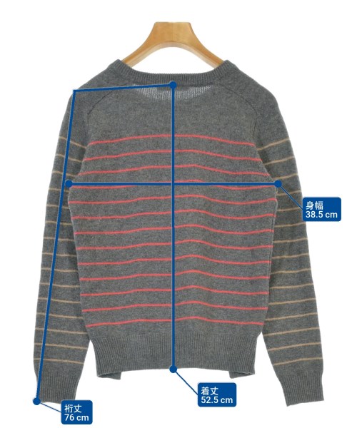 CARVEN（カルヴェン）カーディガン グレー サイズ:-(M位) レディース/2200672469206