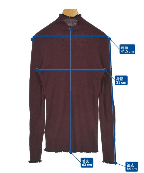 CARVEN（カルヴェン）ニット・セーター 赤 サイズ:M レディース/2200672469398