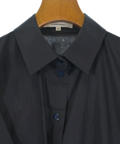 CARVEN（カルヴェン）シャツワンピース 紺 サイズ:36(XS位) レディース/2200672469800
