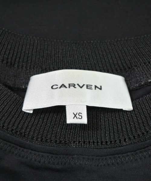 CARVEN（カルヴェン）Tシャツ・カットソー 黒 サイズ:XS レディース/2200672559334