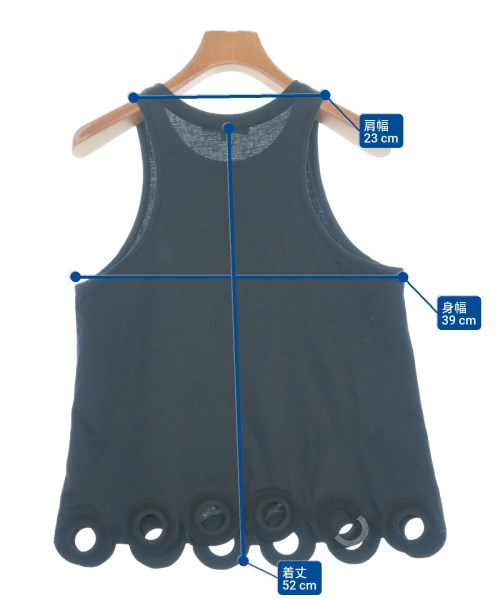 CARVEN（カルヴェン）タンクトップ 黒 サイズ:S レディース/2200661739099